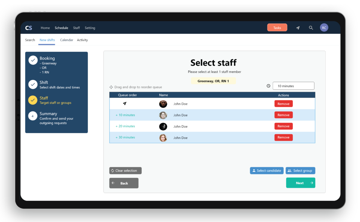 CliniShift Manager | Healthcare Workforce Management Software