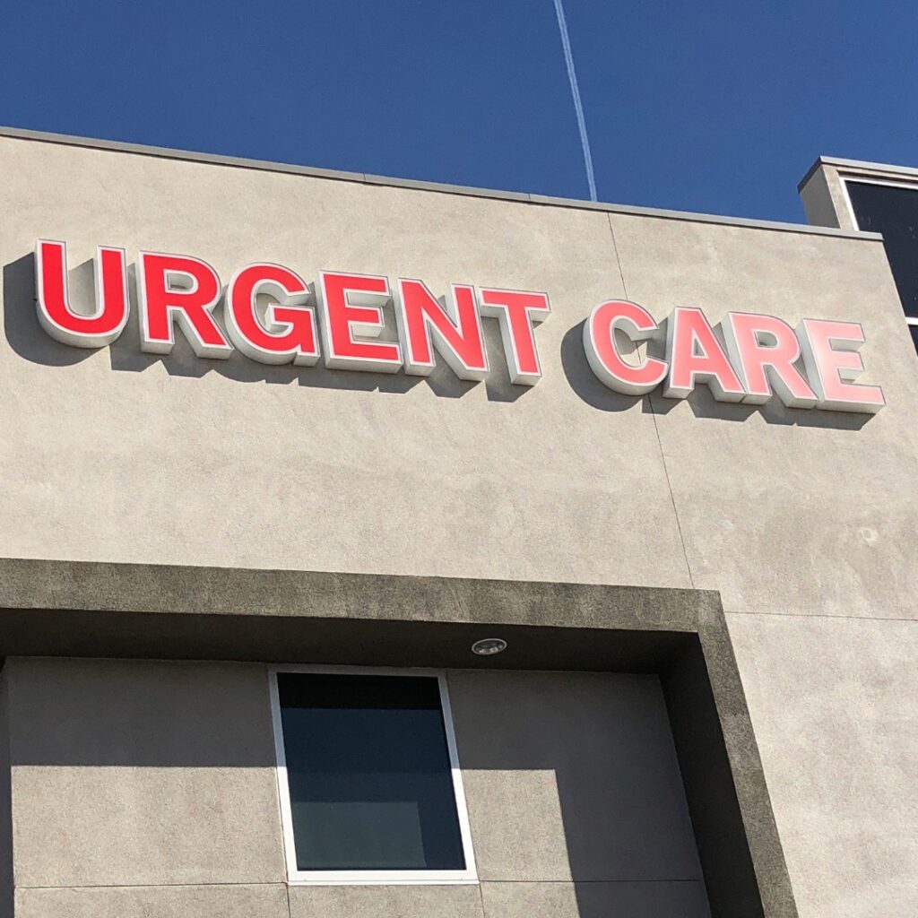 an urgent care center